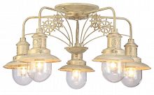 потолочная люстра arte lamp sailor a4524pl-5wg в Астрахани