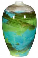ваза настольная onyx coast turquoise в Астрахани