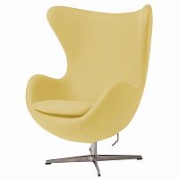 кресло egg chair желтое в Астрахани