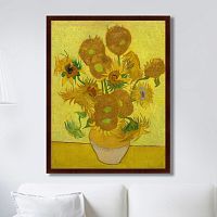 картина: sunflowers, 1889г. в Астрахани