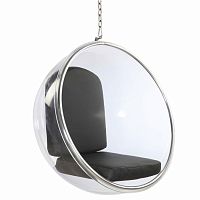 кресло bubble chair черное в Астрахани