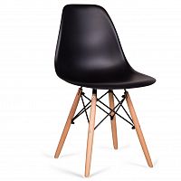 стул деревянный pc-015 черный (eames style) в Астрахани