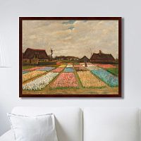 картина: flower beds in holland, 1883г. в Астрахани