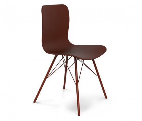 стул dsr коричневый s40 (eames style) в Астрахани