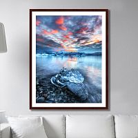 картина iceland coast 100х78,5 см в Астрахани