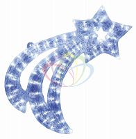 светодиодная фигура летящая звездочка 62см в Астрахани