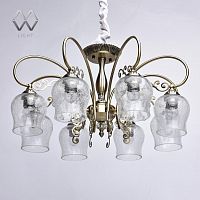 потолочная люстра mw-light моника 372011808 бронза в Астрахани