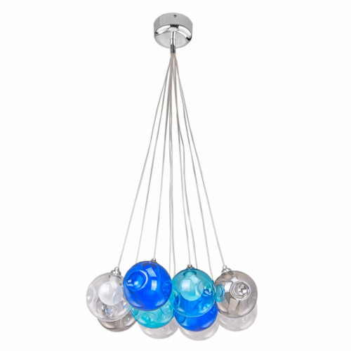 люстра bocci blue 10 прозрачное, голубое, пепельное стекло в Астрахани