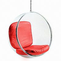 кресло bubble chair красное в Астрахани