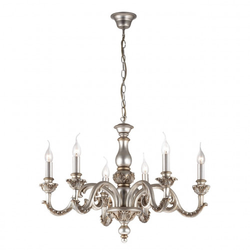 подвесная люстра ideal lux giglio sp6 argento в Астрахани