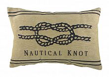 подушка с морским узлом nautical knot natural в Астрахани