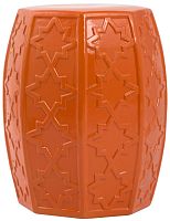 Керамический столик-табурет Garden Stool Оранжевый