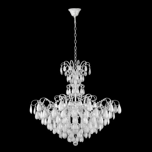 подвесная люстра crystal lux sevilia sp9 silver в Астрахани