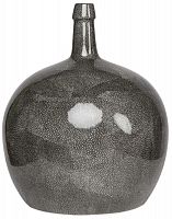 ваза настольная anaconda grey bottle wide в Астрахани