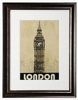 постер с паспарту в раме london в Астрахани