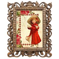репродукция старинной рождественской гравюры in red в Астрахани