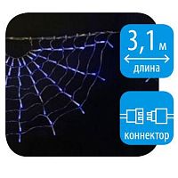 занавес светодиодный «радуга-1» 310см синий (ul-00001409) uld-e3104-288/dtk blue ip20 rainbow-1 в Астрахани