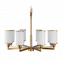 люстра brch9040-8 от delight collection белая/золото в Астрахани