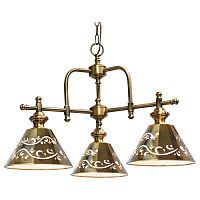 подвесная люстра arte lamp kensington a1511lm-3pb бронза в Астрахани