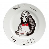 тарелка what i leave - you eat в Астрахани