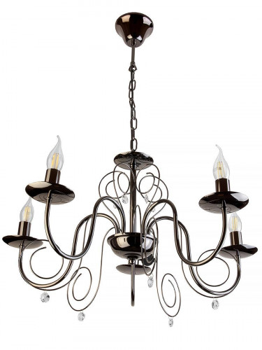 подвесная люстра toplight sylvia tl6040d-05bc в Астрахани