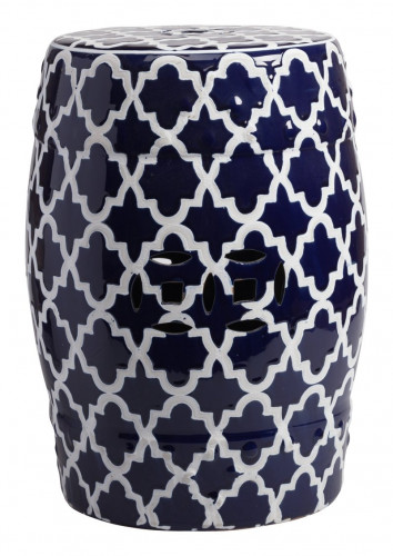 керамический столик-табурет istanbul stool dark blue в Астрахани