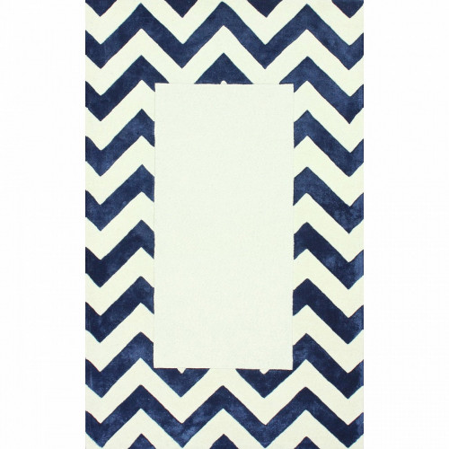 ковер zig zag синий с квадратом 160х230 в Астрахани