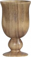 ваза кубок деревянная 13х22,5 см goblet в Астрахани