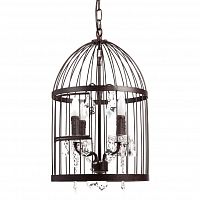 люстра vintage birdcage (51*34*54) коричневая в Астрахани