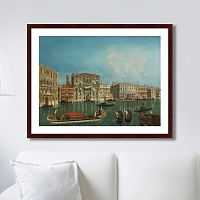картина: venice, palazzo foscari and palazzo balbi, 1735г. в Астрахани