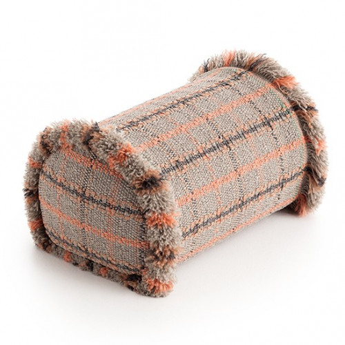 подушка большая-рол tartan terracotta от gan в Астрахани