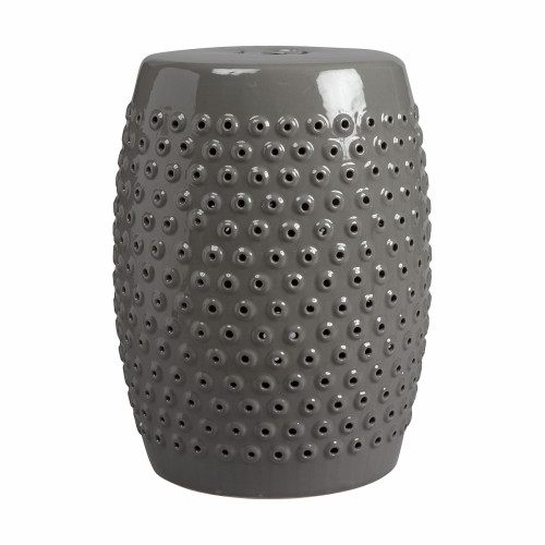 керамический столик-табурет cutwork garden stool серый в Астрахани