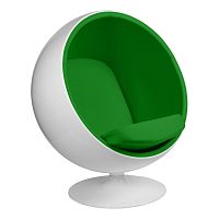 кресло eero aarnio style ball chair зеленое в Астрахани