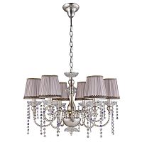 подвесная люстра crystal lux alegria sp6 silver-brown в Астрахани