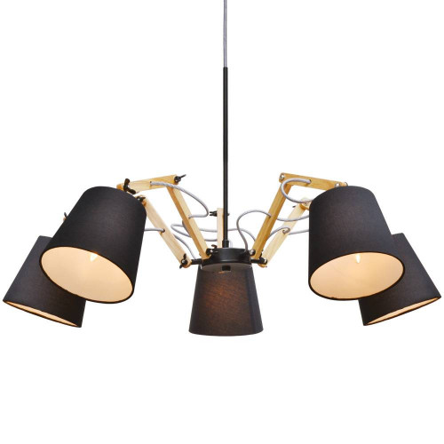 подвесная люстра arte lamp pinoccio a5700lm-5bk в Астрахани