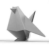 держатель для колец origami птица хром в Астрахани