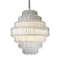 люстра vittoria 12 gold от delight collection прозрачная/золото в Астрахани