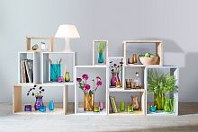 ваза цилиндрическая flower colour 25 см зелёная в Астрахани