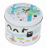 коробка муми-тролль на пруду, круглая, martinex в Астрахани