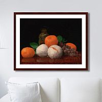 картина: still life with wrapped tangerines, 1889г. в Астрахани