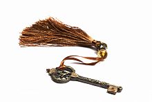 подхват для штор key with tassel brown в Астрахани