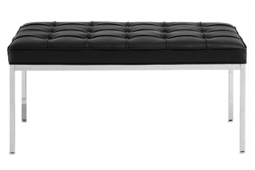 скамья bench черная кожа в Астрахани