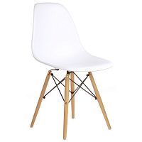 стул деревянный pc-015 белый (eames style) в Астрахани