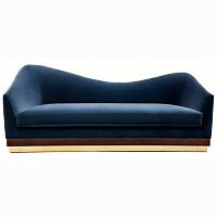 диван hughes sofa прямой синий в Астрахани