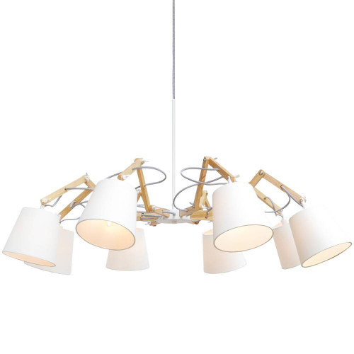 подвесная люстра arte lamp pinoccio a5700lm-8wh в Астрахани