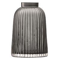 ваза pleat, 20 см, серая в Астрахани