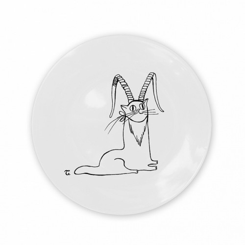 тарелка кот-козерог в Астрахани
