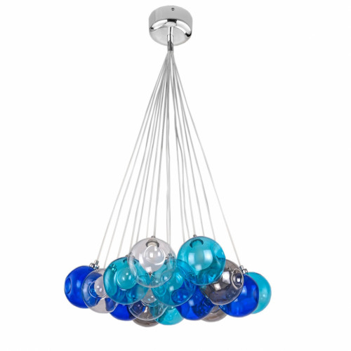 люстра bocci blue 15 прозрачное, голубое, пепельное стекло в Астрахани