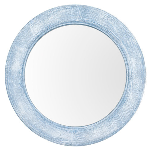 зеркало круглое голубое round window в Астрахани