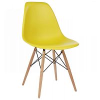 стул деревянный eames pc-015 yellow в Астрахани